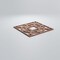 Ekena Millwork Medium Brownsville Decorative Fretwork Wood Wall Panels, Walnut, 15 3/8"W x 15 3/8"H x 3/8"T WALW16X16X0375BNEWA - alternate 3